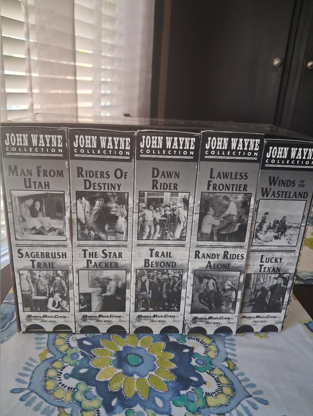 John Wayne 10 VHS collection Box Set